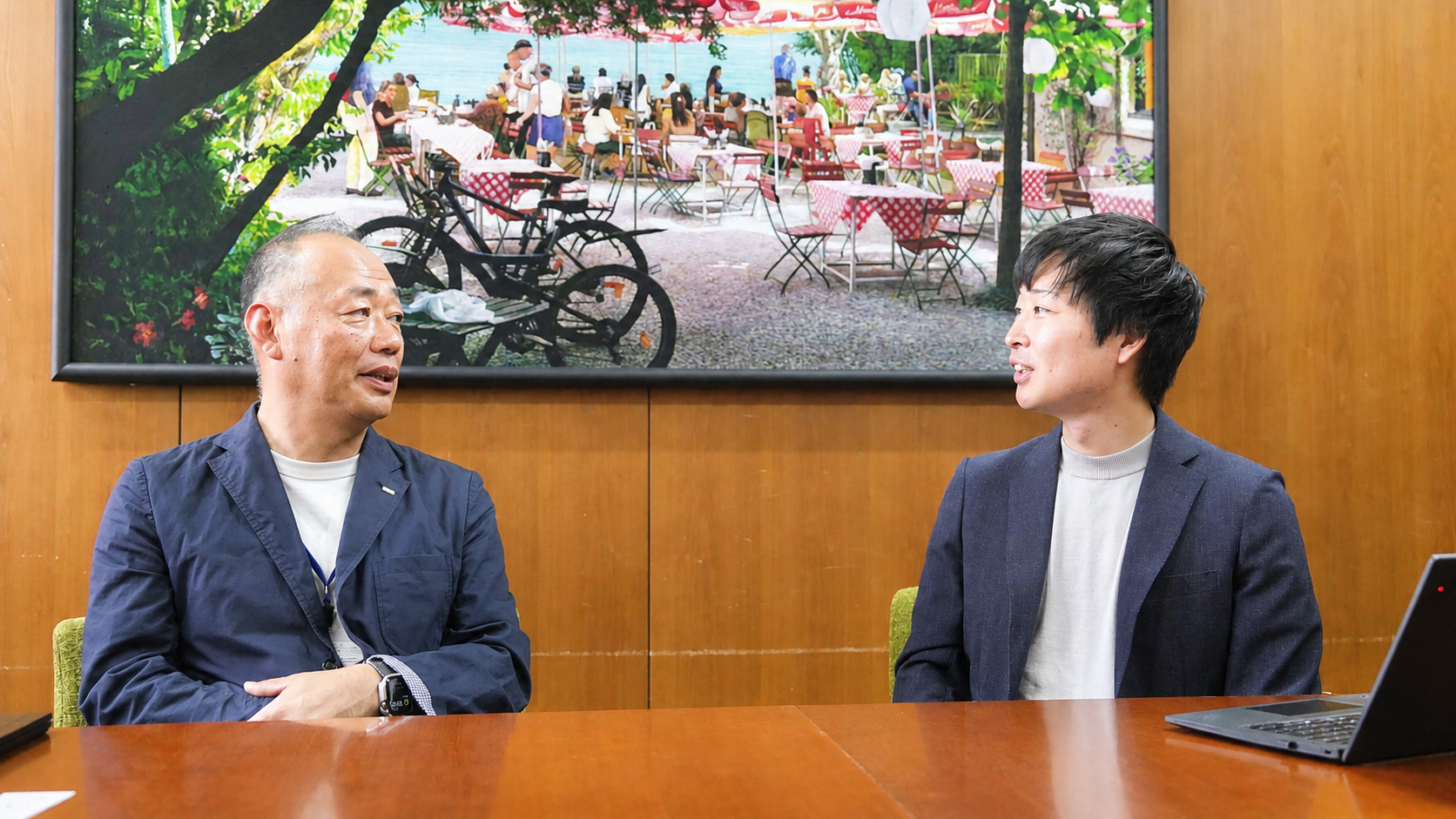 貝田への印象について